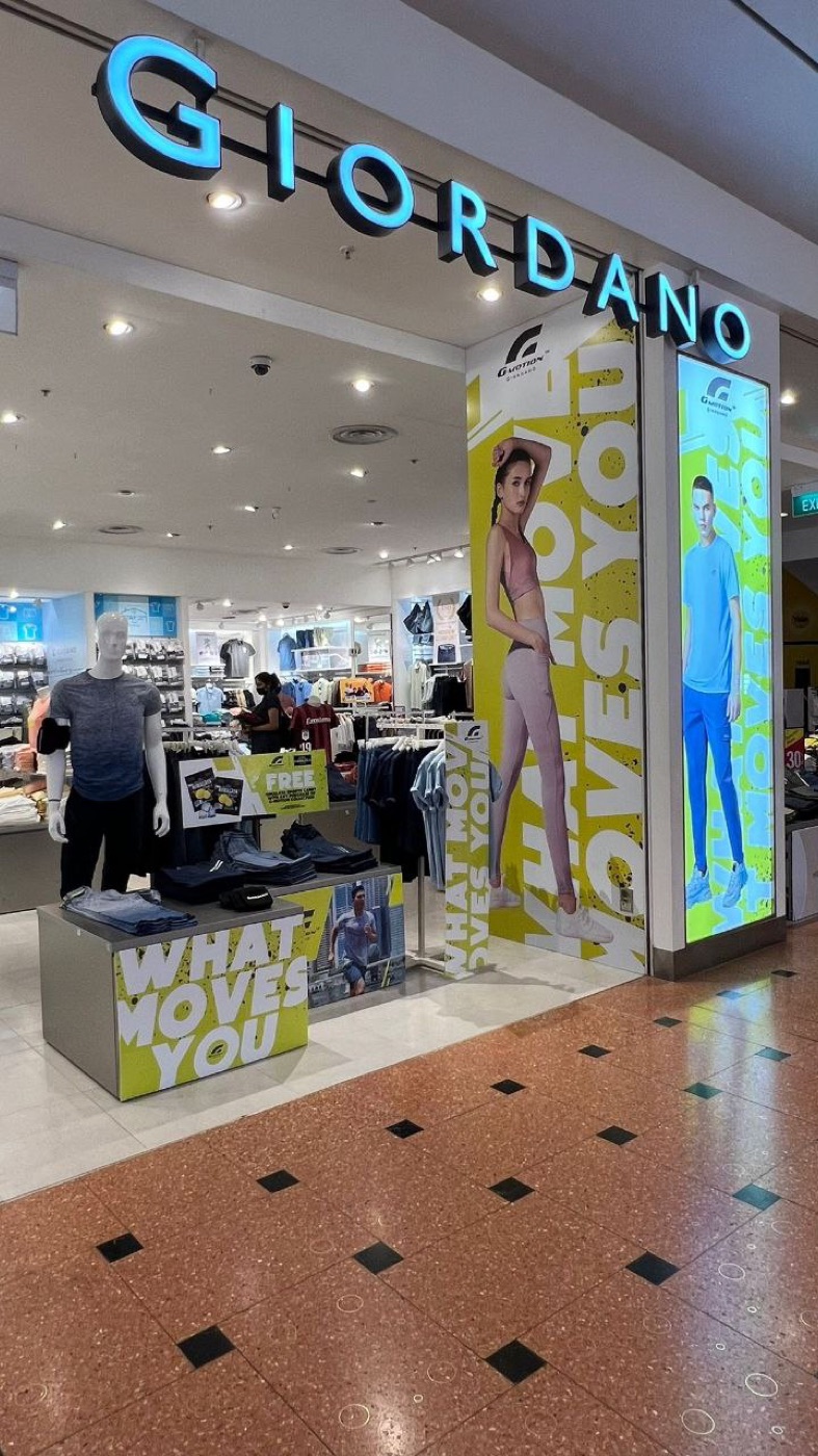 Giordano retail stall 1